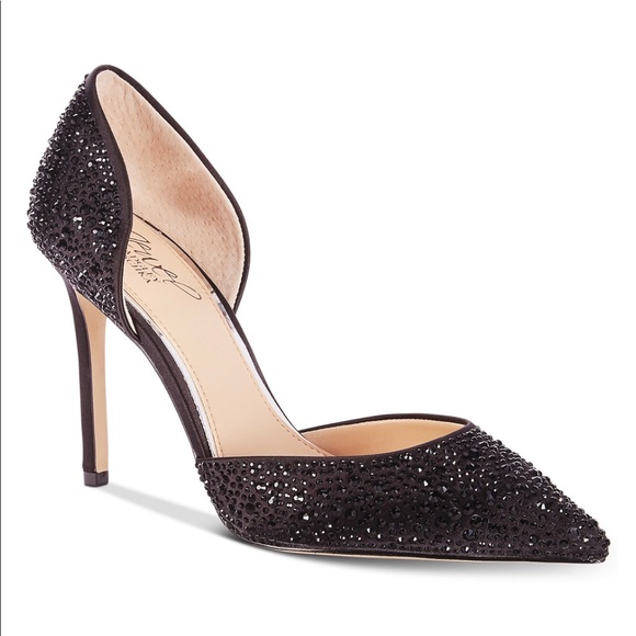 Badgley Mischka Shoes - Brand new. Never worn. Gorgeous beaded heels.